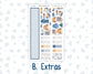 Kit 0299 - A5 - MakseLife Companion Notebook - Monthly Kit - October - Book Nook