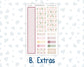 Kit 0232 - A5 - MakseLife Companion Notebook - Monthly Kit - September - Heirloom Garden