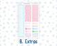 Kit 0262 - A5 - MakseLife Companion Notebook - Monthly Kit - April - Spring Puffs