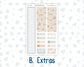 Kit 0261 - A5 - MakseLife Companion Notebook - Monthly Kit - April - Llama Spring