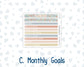 Kit 0261 - A5 - MakseLife Companion Notebook - Monthly Kit - April - Llama Spring