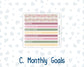 Kit 0232 - A5 - MakseLife Companion Notebook - Monthly Kit - September - Heirloom Garden