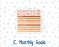 Kit 0235 - A5 - MakseLife Companion Notebook - Monthly Kit - September - Apple Orchard
