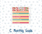 Kit 0271 - A5 - MakseLife Companion Notebook - Monthly Kit - June - Strawberry Shore