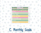 Kit 0267 - A5 - MakseLife Companion Notebook - Monthly Kit - May - Flowers For Mama