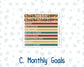 Kit 0302 - A5 - MakseLife Companion Notebook - Monthly Kit - November - Thankful Season