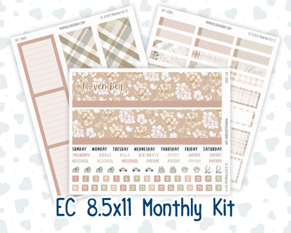 Kit 0301 - 8.5x11 - EC Monthly Kit - November - Sunday Comfort