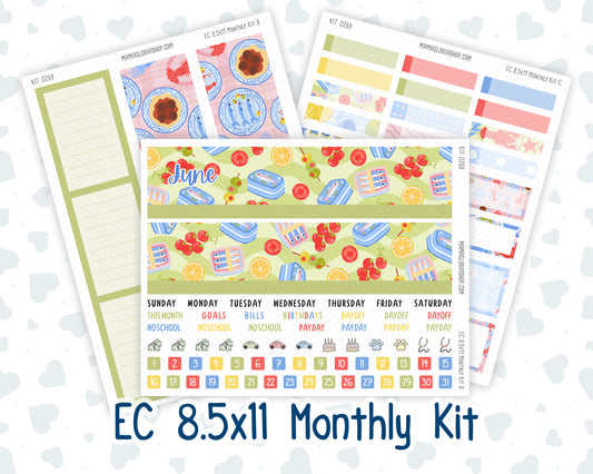 Kit 0269 - 8.5x11 - EC Monthly Kit - June - Dolce Mare