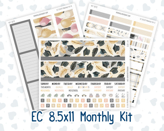 Kit 0272 - 8.5x11 - EC Monthly Kit - May - Graduation