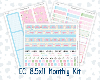 Kit 0262 - 8.5x11 - EC Monthly Kit - April - Spring Puffs