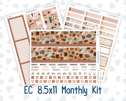 Kit 0296 - 8.5x11 - EC Monthly Kit - September - Coffee Break