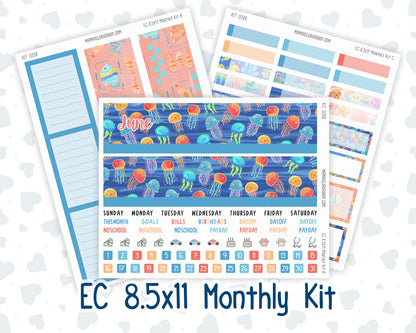 Kit 0268 - 8.5x11 - EC Monthly Kit - June - Sea Sweeties