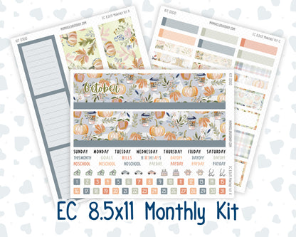 Kit 0300 - 8.5x11 - EC Monthly Kit - October - Autumn Stroll