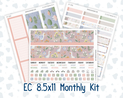 Kit 0266 - 8.5x11 - EC Monthly Kit - May - Froggy Lake Picnic