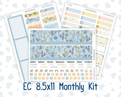 Kit 0265 - 8.5x11 - EC Monthly Kit - May - Honeybee Sky