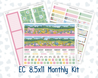 Kit 0267 - 8.5x11 - EC Monthly Kit - May - Flowers For Mama
