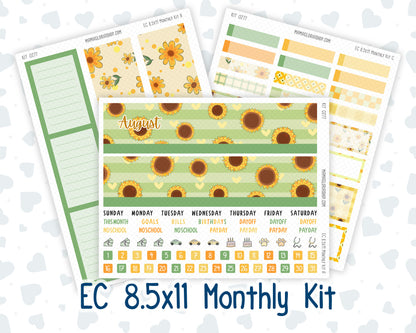 Kit 0277 - 8.5x11 - EC Monthly Kit - August - Sunflower Drama Club