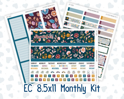 Kit 0304 - 8.5x11 - EC Monthly Kit - November - Autumn In Bloom