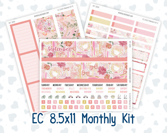 Kit 0294 - 8.5x11 - EC Monthly Kit - September - Rosy Reveria