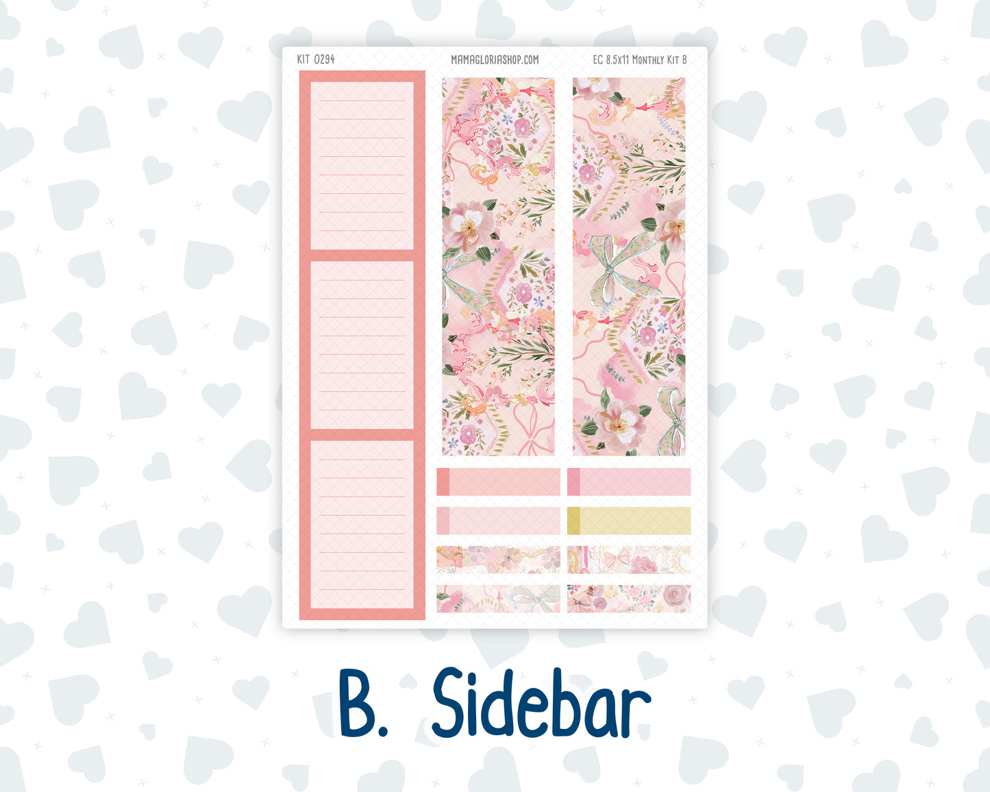 Kit 0294 - 8.5x11 - EC Monthly Kit - September - Rosy Reveria