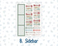 Kit 0245 - 8.5x11 - EC Monthly Kit - December - Vintage Christmas
