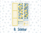 Kit 0274 - 8.5x11 - EC Monthly Kit - July - Sunny Lemon Shore