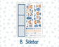 Kit 0299 - 8.5x11 - EC Monthly Kit - October - Book Nook
