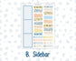 Kit 0265 - 8.5x11 - EC Monthly Kit - May - Honeybee Sky