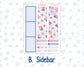 Kit 0273 - 8.5x11 - EC Monthly Kit - July - Americana In Bloom