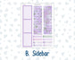 Kit 0263 - 8.5x11 - EC Monthly Kit - April - Lavender Drift
