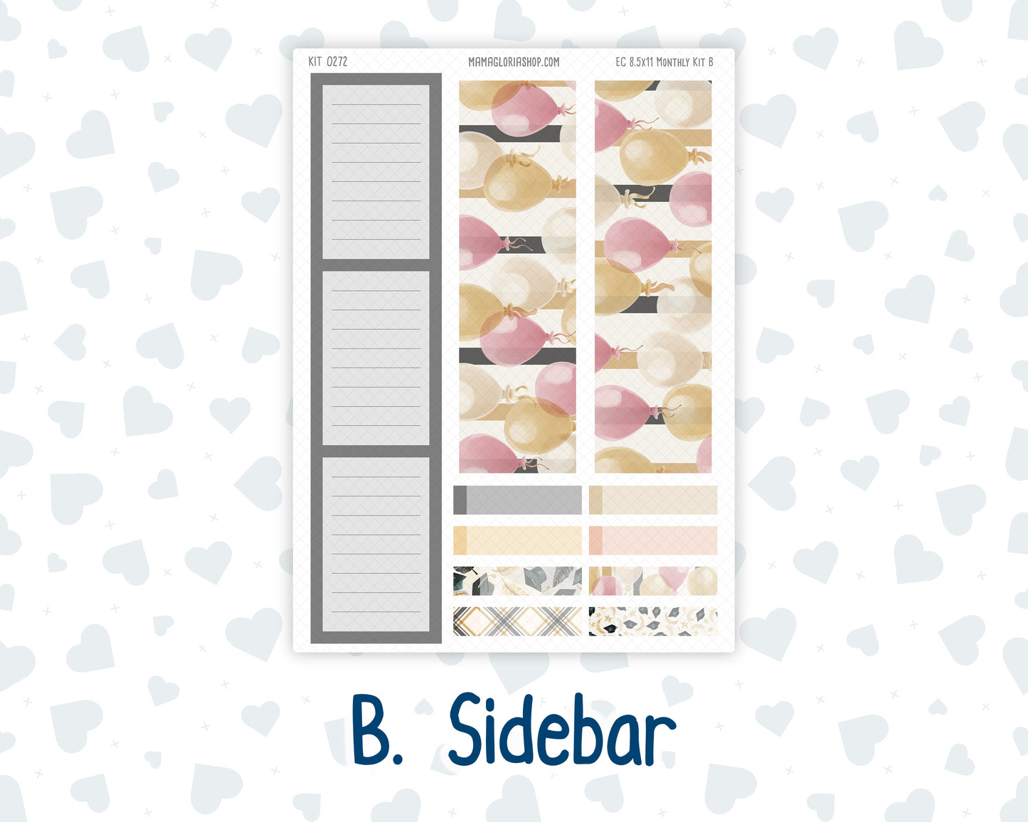 Kit 0272 - 8.5x11 - EC Monthly Kit - May - Graduation