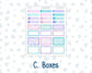 Kit 0230 - 8.5x11 - EC Monthly Kit - August - School Daze