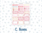 Kit 0254 - 8.5x11 - EC Monthly Kit - February - Valentine Village