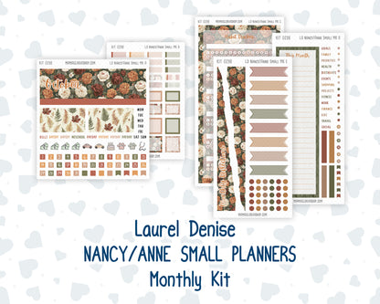 Kit 0298 - Laurel Denise Nancy/Anne Small - Monthly Kit - October - Velvet Bloom