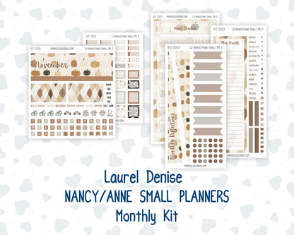 Kit 0303 - Laurel Denise Nancy/Anne Small - Monthly Kit - November - Into The Woods
