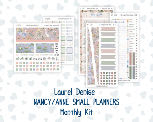 Kit 0266 - Laurel Denise Nancy/Anne Small - Monthly Kit - May - Froggy Lake Picnic