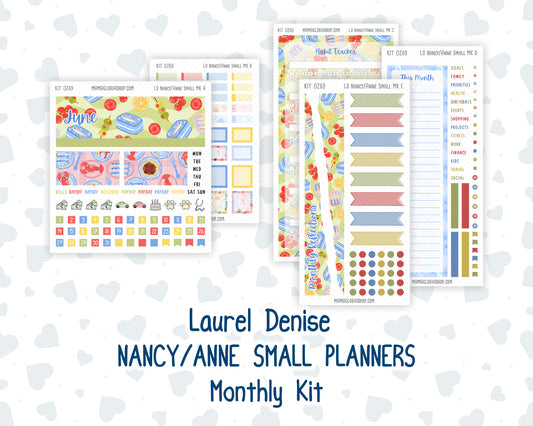Kit 0269 - Laurel Denise Nancy/Anne Small - Monthly Kit - June - Dolce Mare
