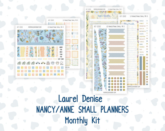 Kit 0265 - Laurel Denise Nancy/Anne Small - Monthly Kit - May - Honeybee Sky