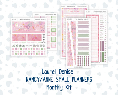 Kit 0253 - Laurel Denise Nancy/Anne Small - Monthly Kit - February - Rosy Daydreams
