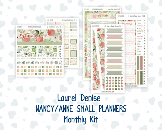 Kit 0295 - Laurel Denise Nancy/Anne Small - Monthly Kit - September - Apple Harvest