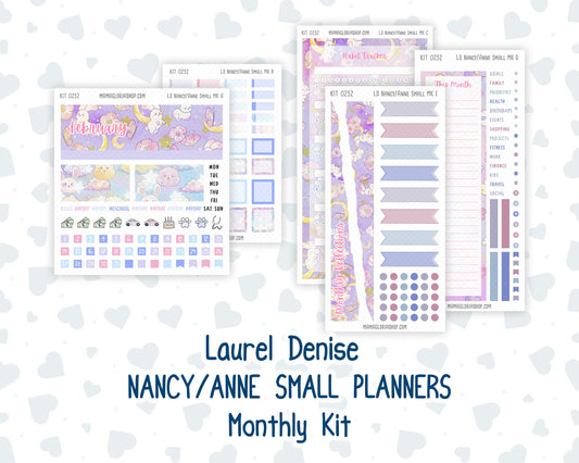 Kit 0252 - Laurel Denise Nancy/Anne Small - Monthly Kit - February - Tokyo Candy Cloud