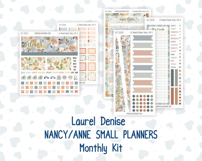 Kit 0300 - Laurel Denise Nancy/Anne Small - Monthly Kit - October - Autumn Stroll