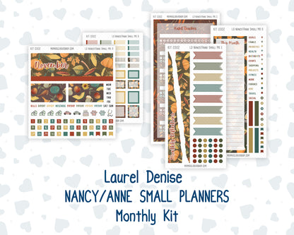 Kit 0302 - Laurel Denise Nancy/Anne Small - Monthly Kit - November - Thankful Season