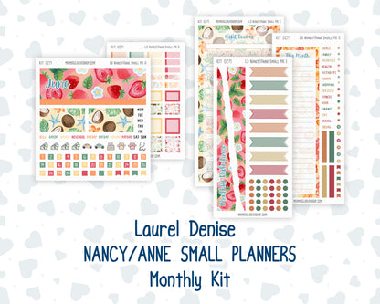Kit 0271 - Laurel Denise Nancy/Anne Small - Monthly Kit - June - Strawberry Shore