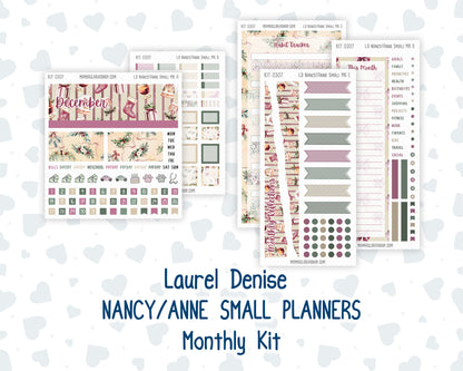 Kit 0307 - Laurel Denise Nancy/Anne Small - Monthly Kit - December - Velvet Hearth