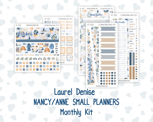 Kit 0299 - Laurel Denise Nancy/Anne Small - Monthly Kit - October - Book Nook