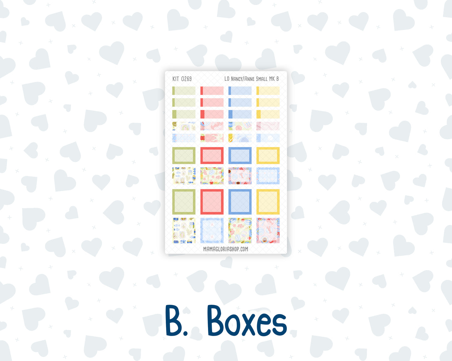 Kit 0269 - Laurel Denise Nancy/Anne Small - Monthly Kit - June - Dolce Mare