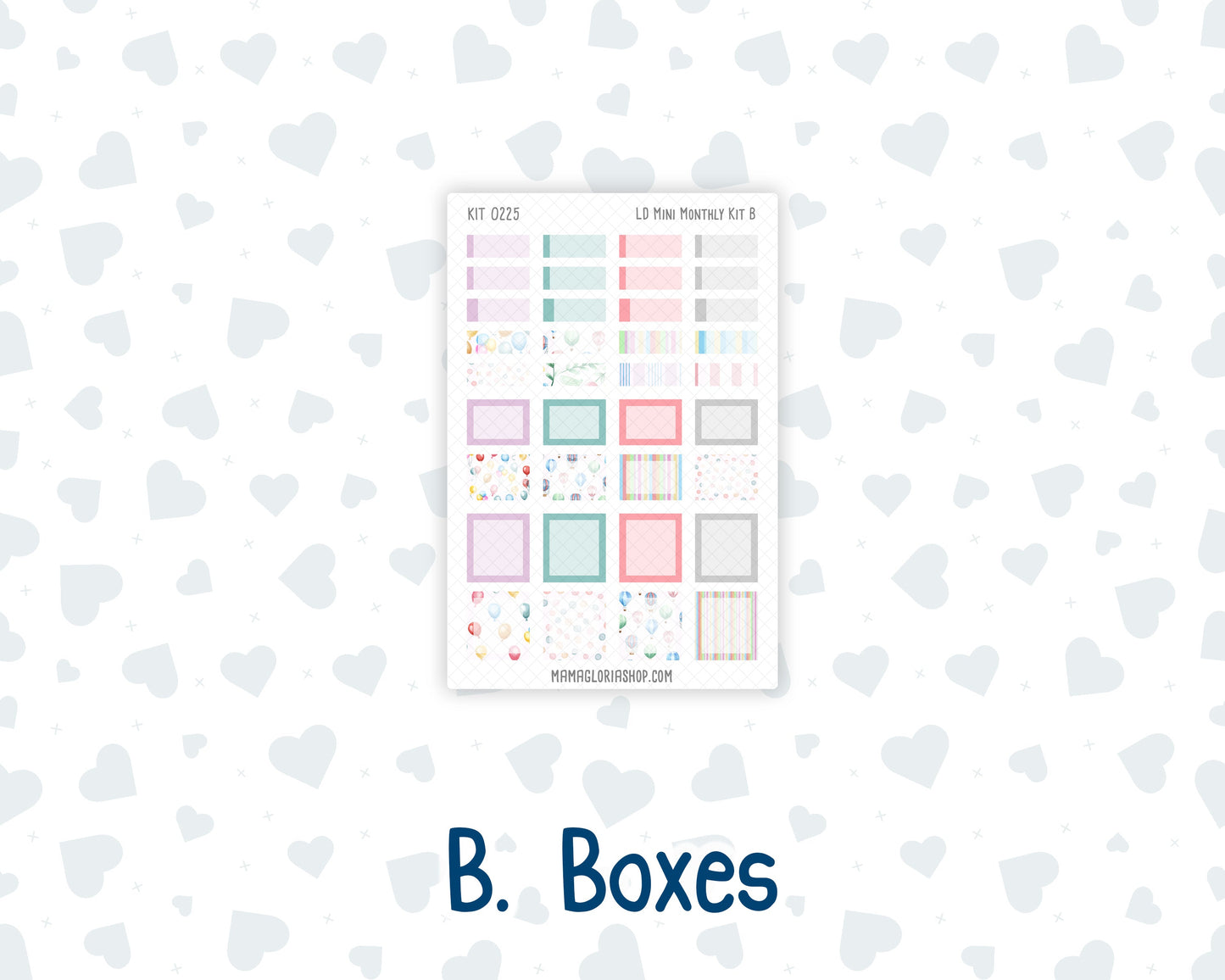 Kit 0225 - Laurel Denise Mini - Monthly Kit - July - Carnival Joy