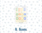 Kit 0229 - Laurel Denise Mini - Monthly Kit - August - Golden Faces
