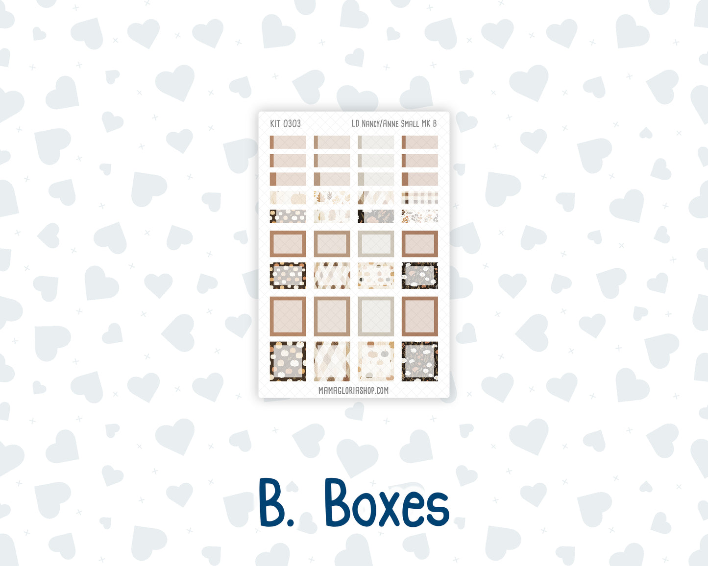 Kit 0303 - Laurel Denise Nancy/Anne Small - Monthly Kit - November - Into The Woods